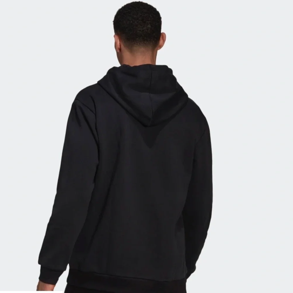Adidas ESSENTIALS GIANT LOGO FLEECE HOODIE Size M - Picture 3 of 6